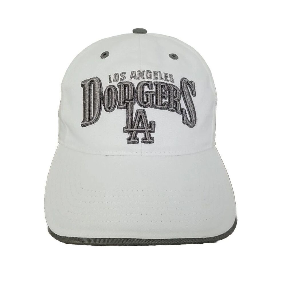Vtg LA Dodgers Twins Enterprise MLB Size 7 Fitted Baseball Hat Cap Rare